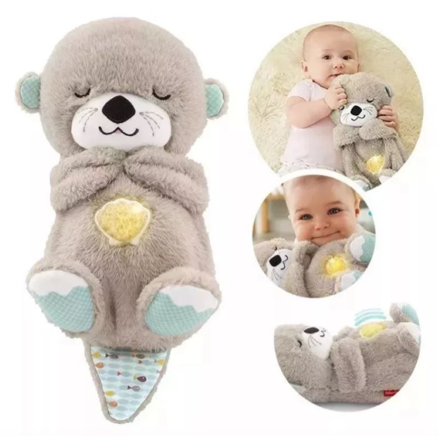 Peluche Nutria Respira Tranquiliza Beige