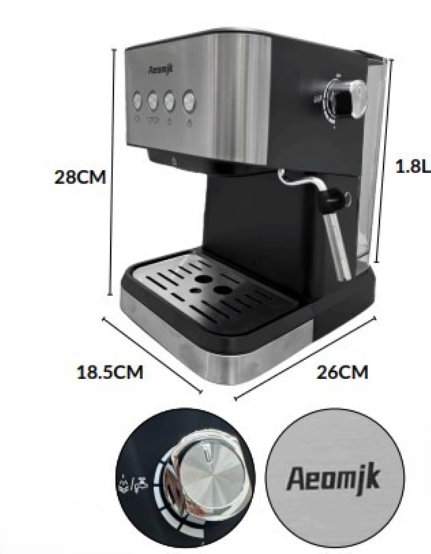 Maquina Cafe Espresso Capuchino 1.8 Lt