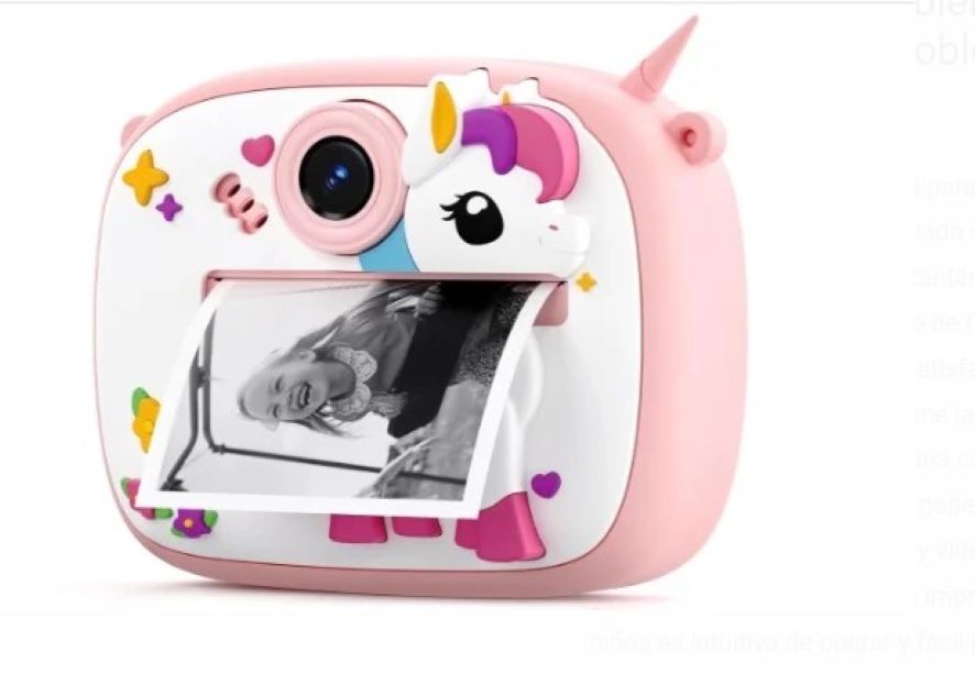 Camara Instantanea Para Niños Unicornio