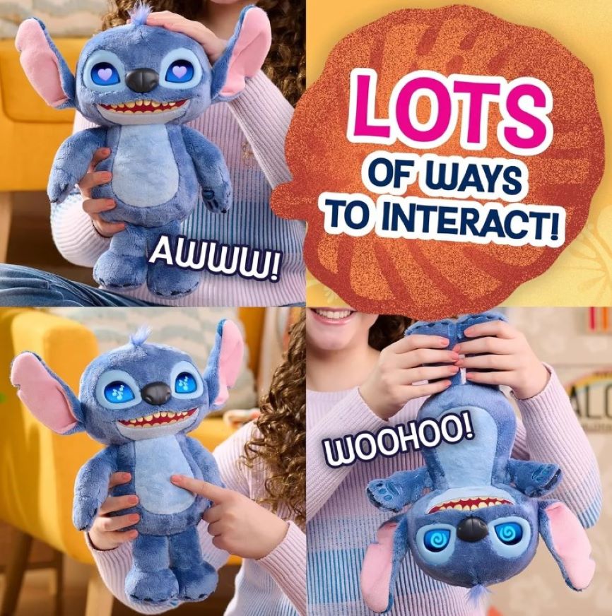 Peluche Interactivo Stitch Sonidos