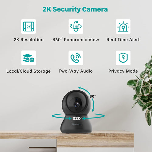 Cámara de seguridad para el hogar 2K